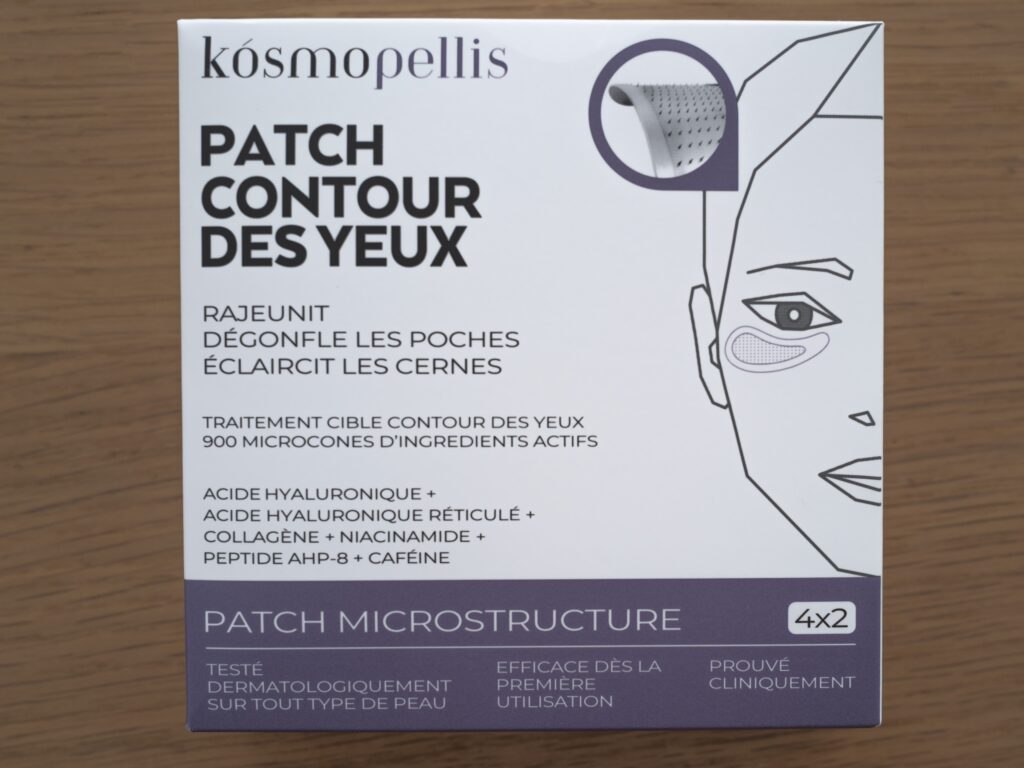Boîte de patchs pour les cernes aux yeux.